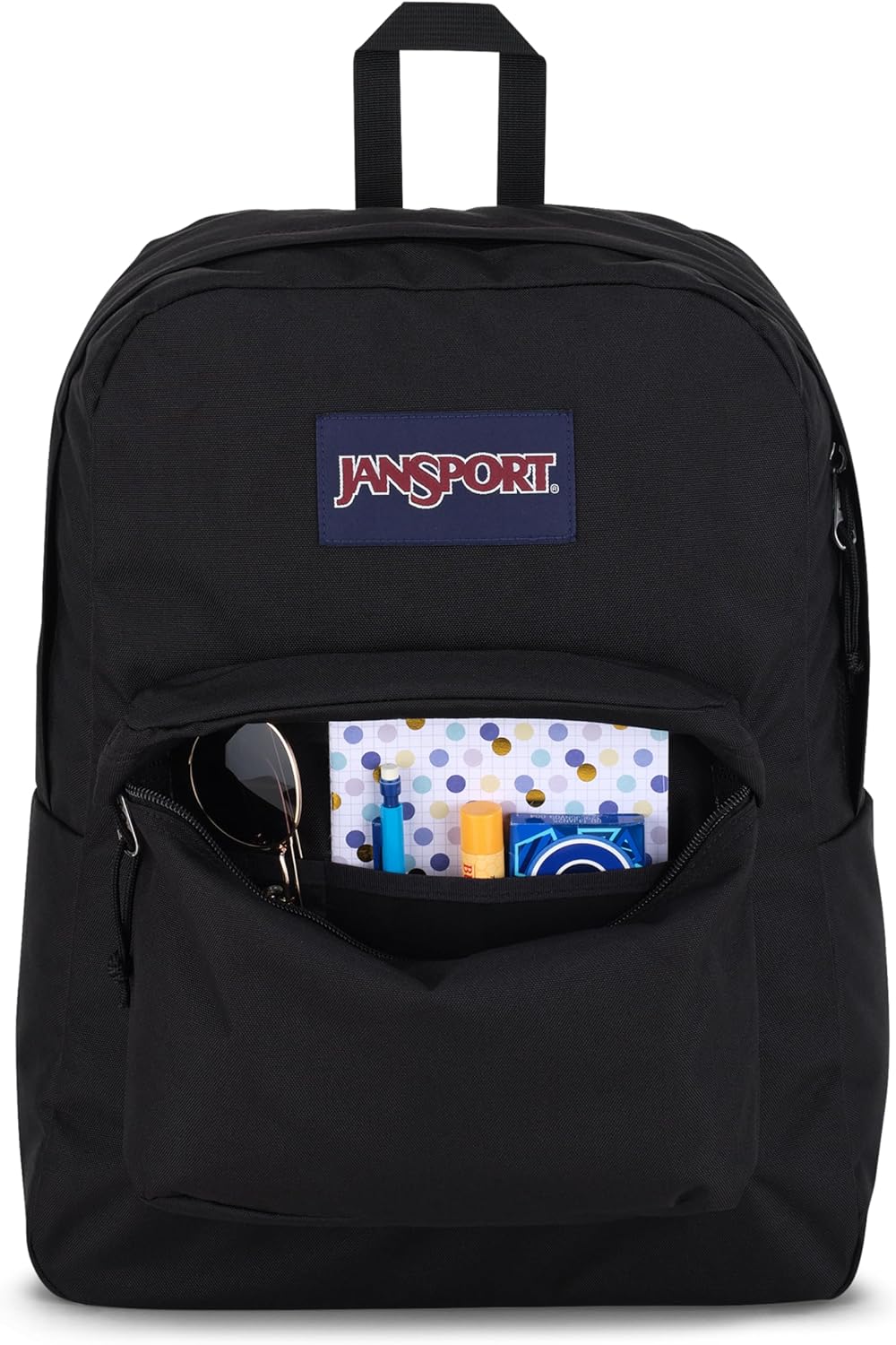 JanSport SuperBreak One Backpacks - Durable, Lightweight Bookbag with 1 Main Compartment, Front Utility Pocket with Built-in Organizer - Premium Backpack, Black - Image 12