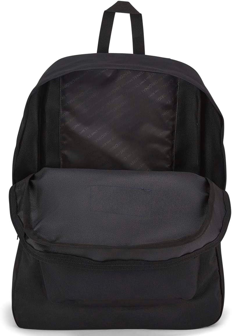 JanSport SuperBreak One Backpacks - Durable, Lightweight Bookbag with 1 Main Compartment, Front Utility Pocket with Built-in Organizer - Premium Backpack, Black - Image 10